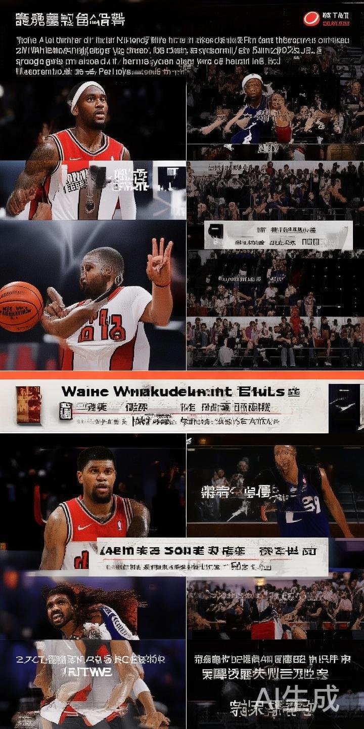 在报道中，腾讯体育精心挑选了韦德职业生涯中的关键时