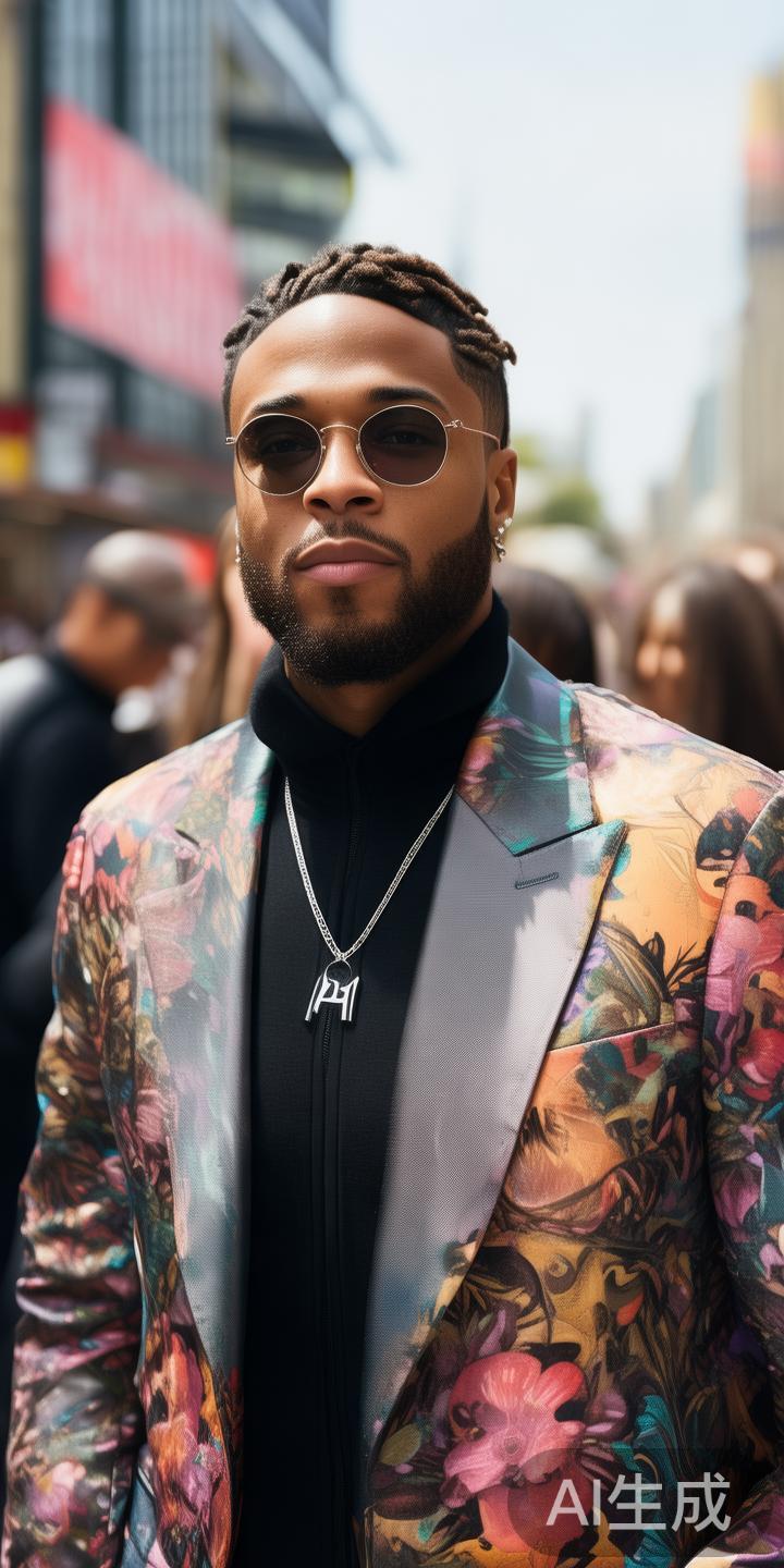 韦德善于塑造多维度的个人形象，不仅作为一名优秀运动