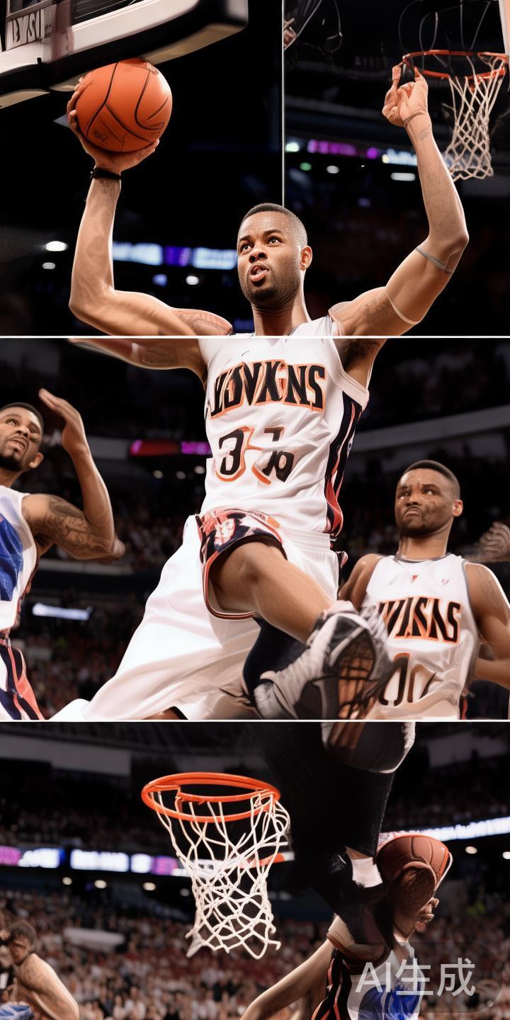 *韦德的得分手段多样，得益于他娴熟的突破、优雅的转